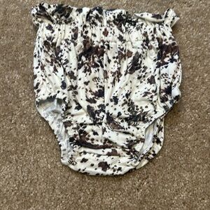 Animal print bottoms